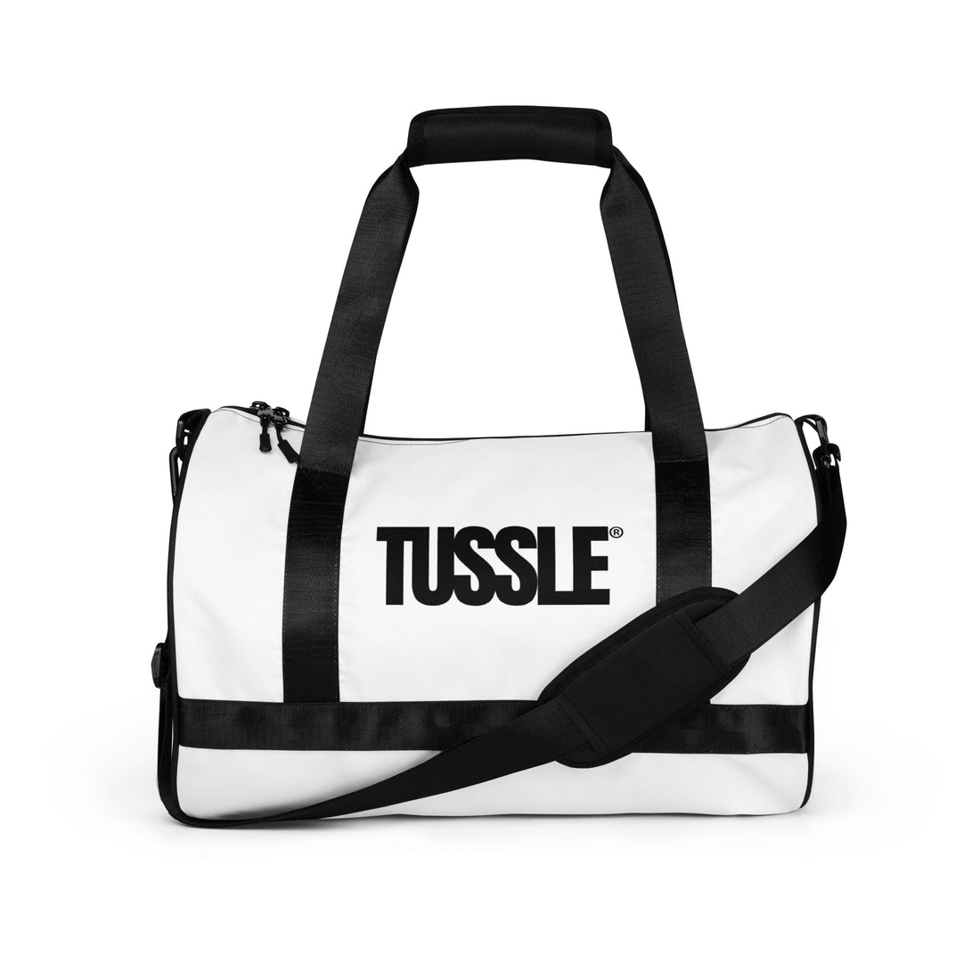 Tussle Gym Bag - White / Black