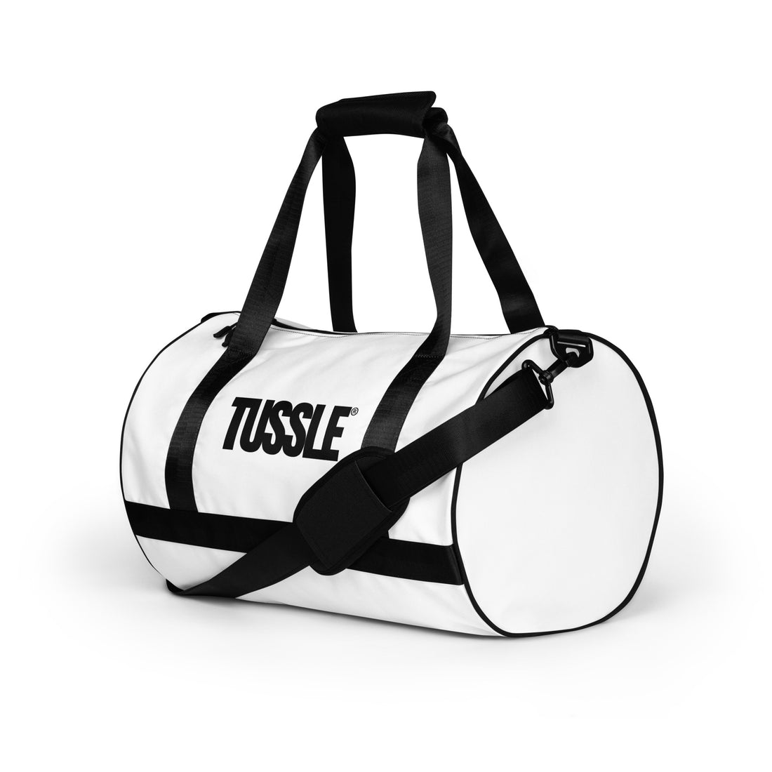 Tussle Gym Bag - White / Black