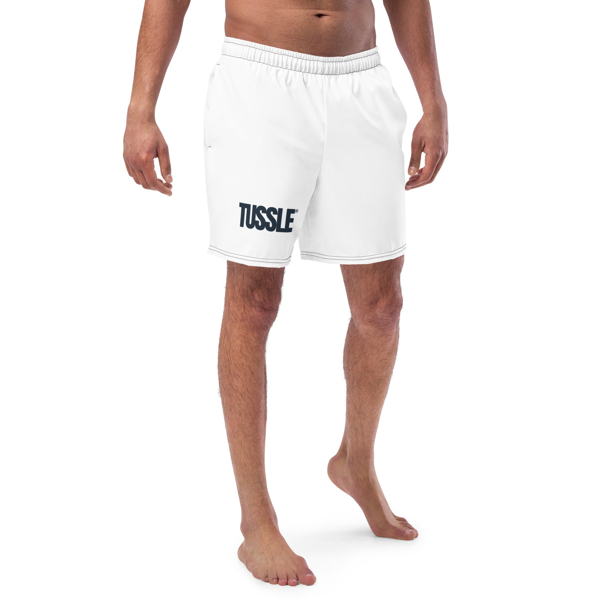 Tussle Swim Shorts - White