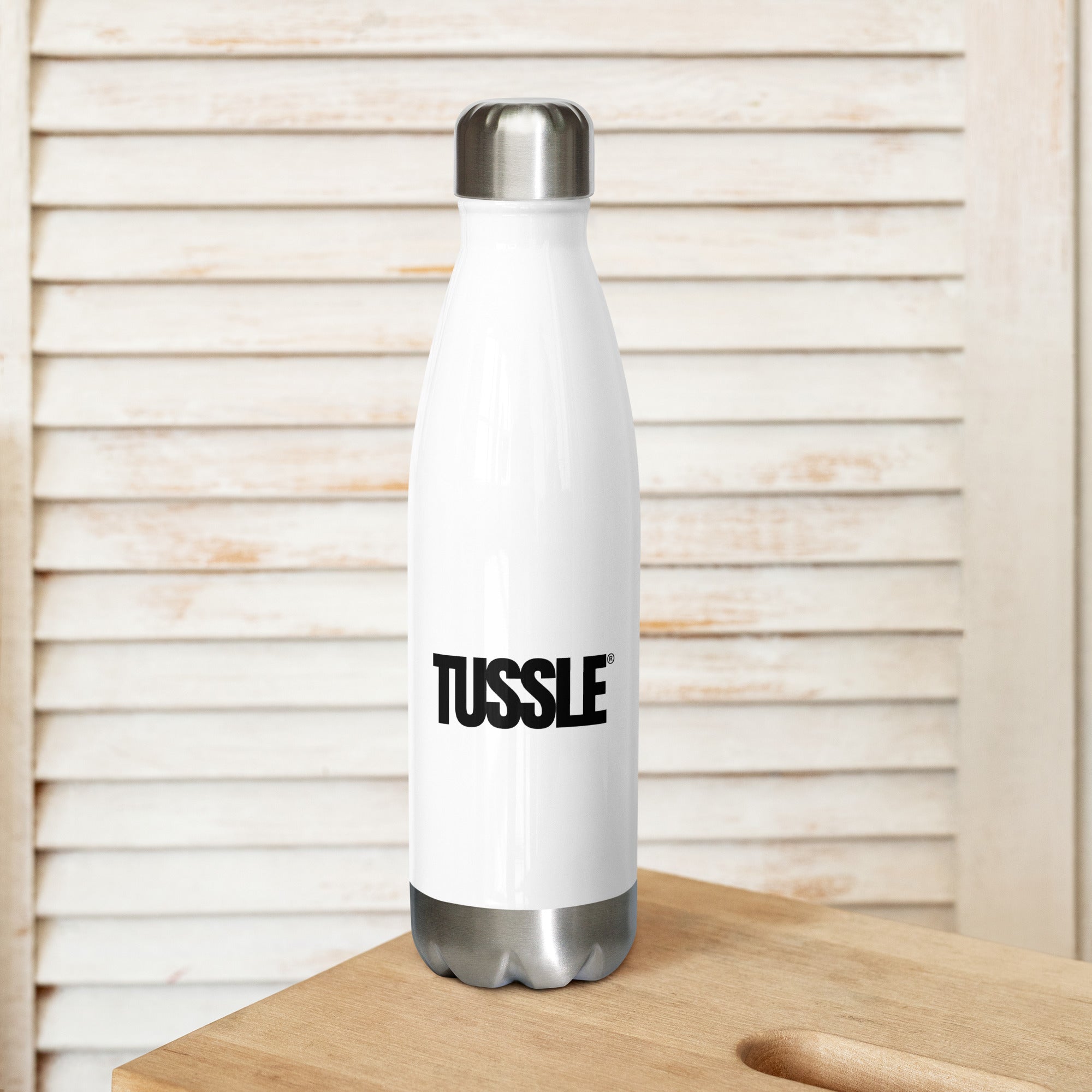 Stainless steel water bottle