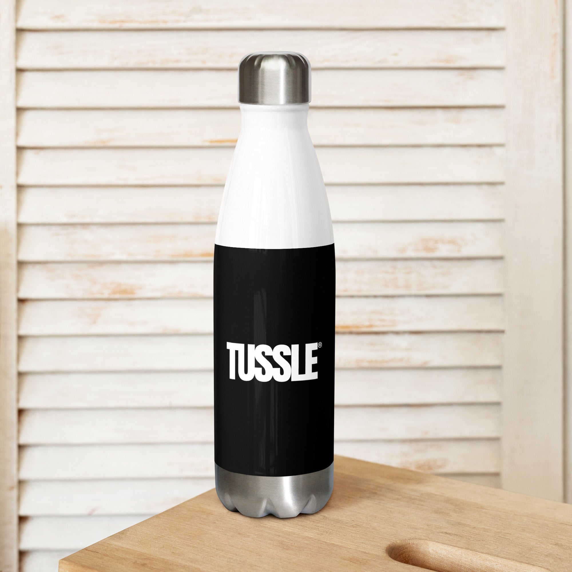 Stainless steel water bottle