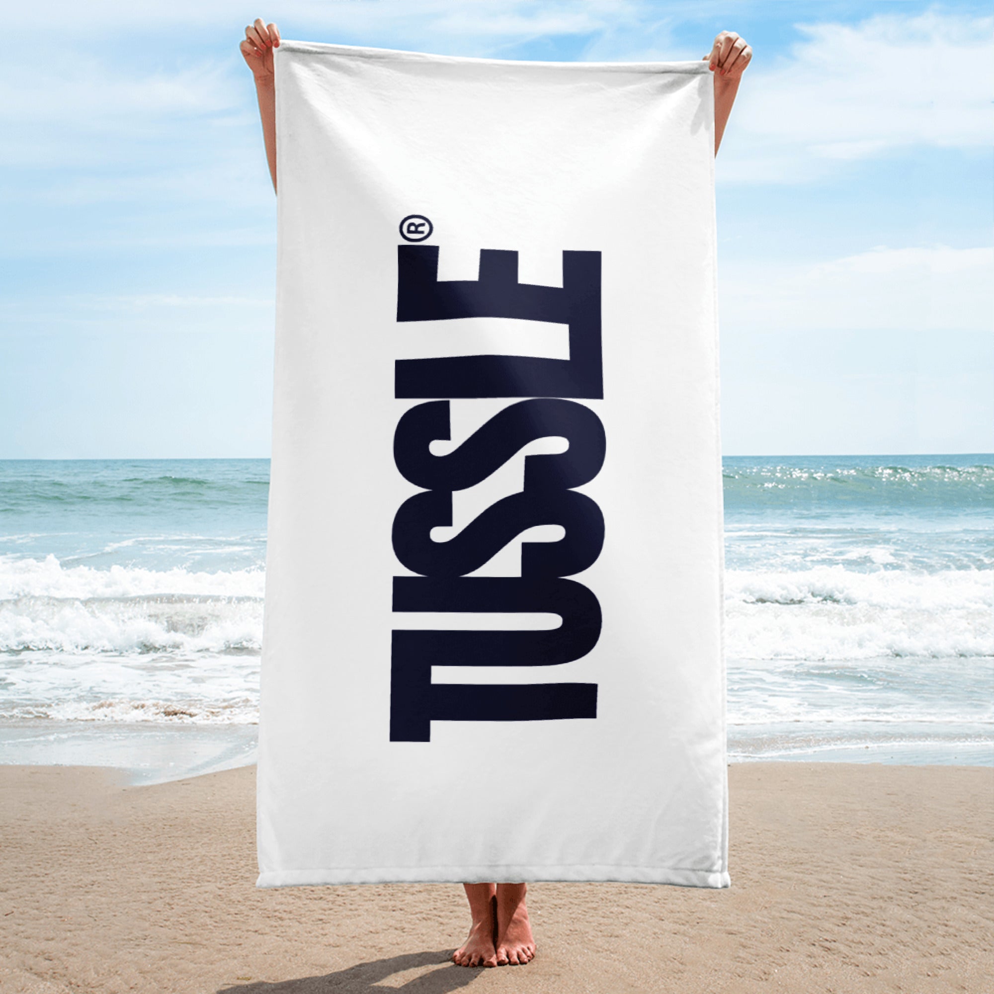 Tussle Towel - White