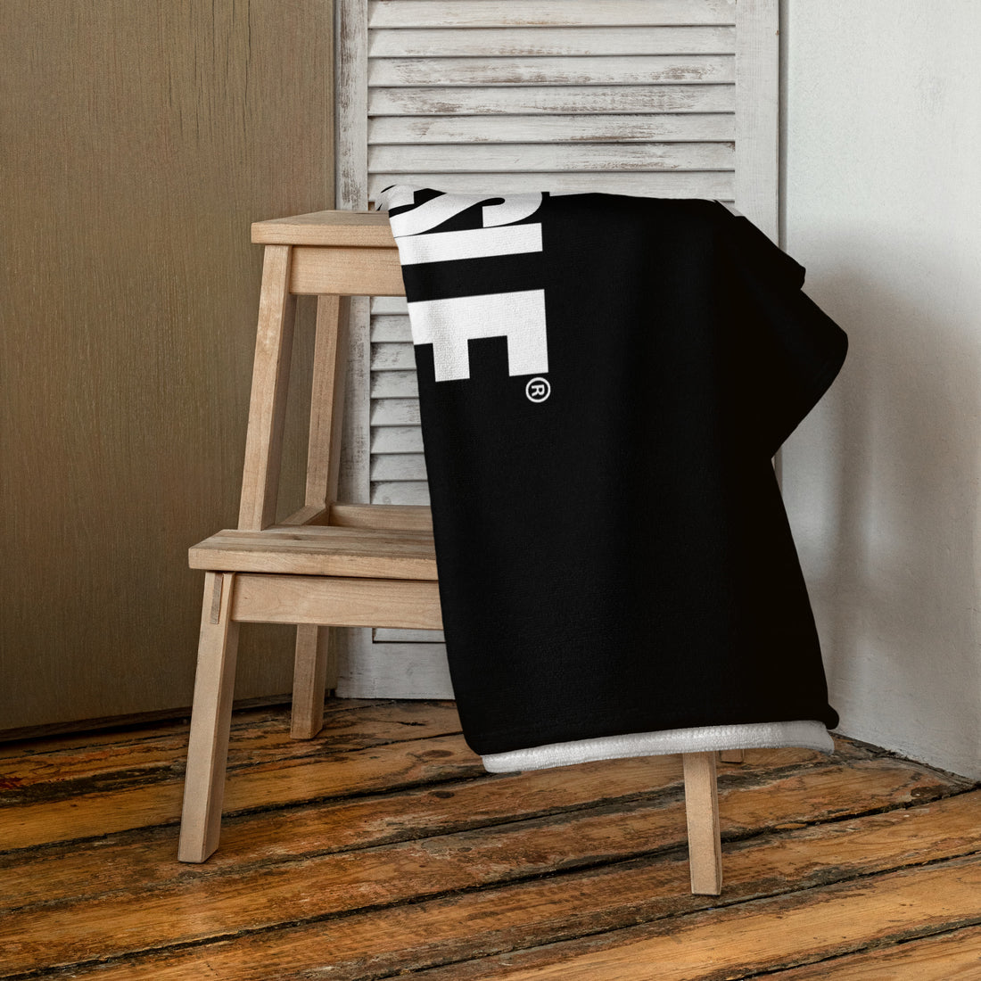 Tussle Fist Towel - Black