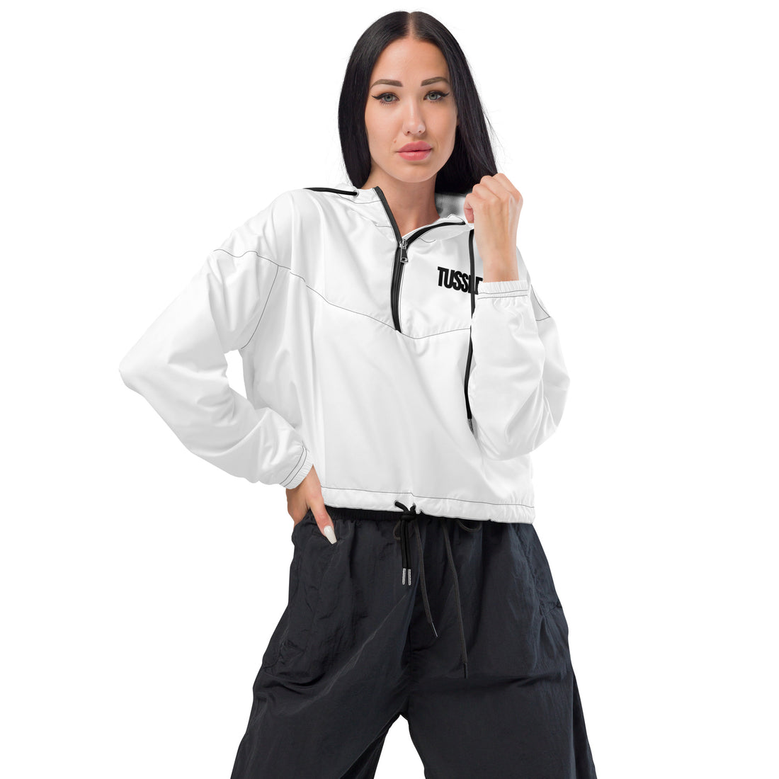 Tussle Cropped Windbreaker
